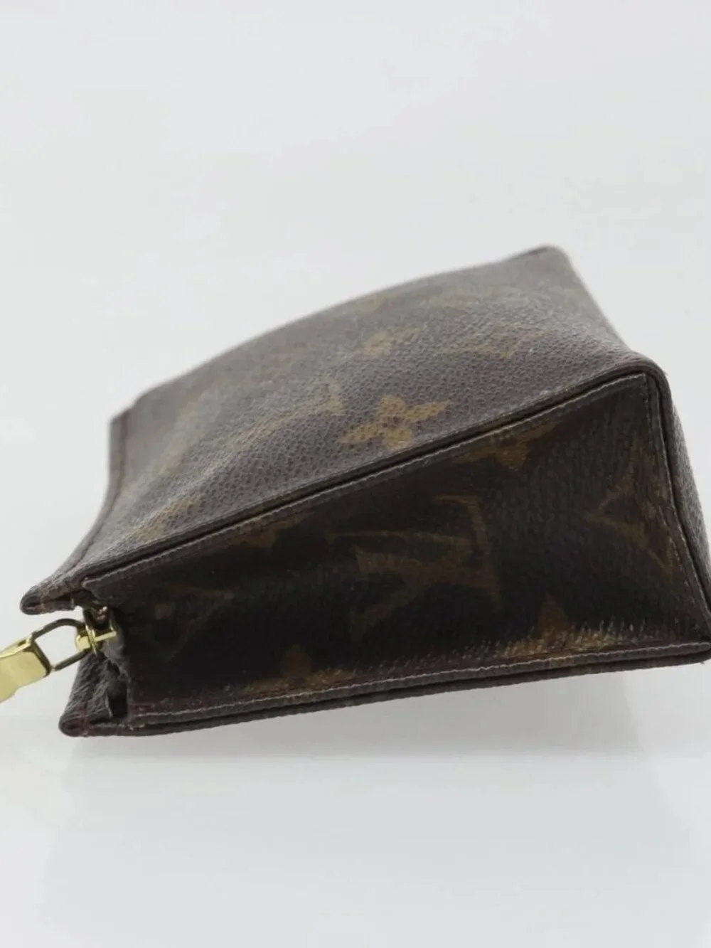 LOUIS VUITTON Monogram Poche Toilette 15 Pouch M47546 LV Auth mr2625